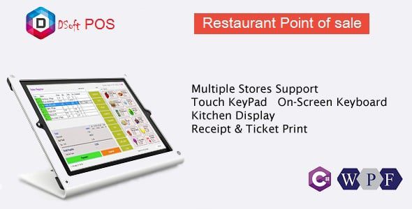Rest POS v3.2.2 – Restaurant Point of Sale WPF Application