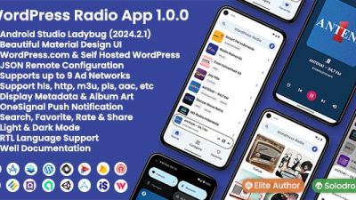 WordPress Radio App源码下载
