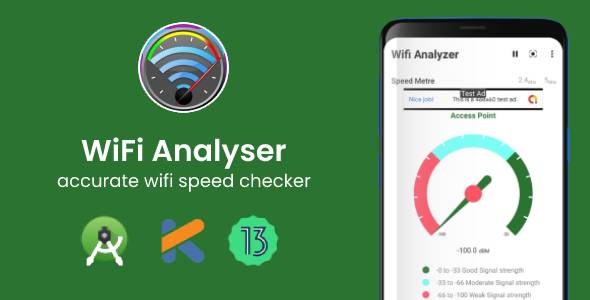 Wifi Analyzer app with Admob Ads - Android 13 supported源码下载