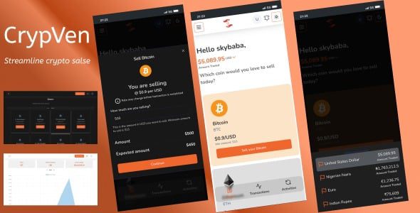 CrypVen v1.1 – Crypto Vendor Platform
