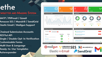Lethe PHP Newsletter & Mailing System源码下载