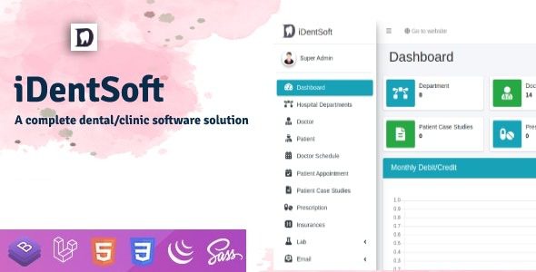 iDentSoft Dental / Clinic Software Solution v2.0