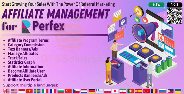 Affiliate Management module for Perfex CRM 源码下载