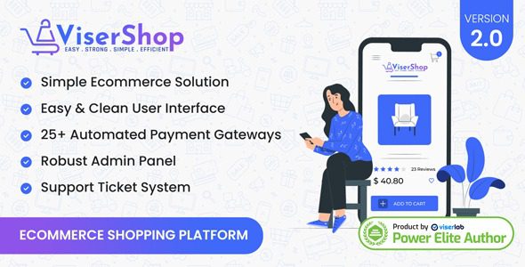 ViserShop v2.0 – eCommerce Shopping Platform [Activated]