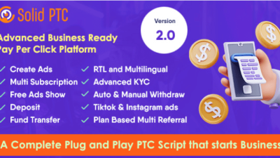 Solid PTC v2.0 – Advanced Pay Per Click Platform [Activated]