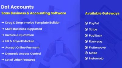 Dot Accounts v2.5 - SaaS Business & Accounting Software