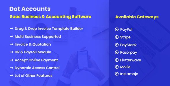 Dot Accounts v2.5 - SaaS Business & Accounting Software