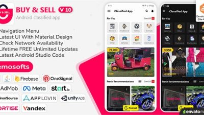 Buy and Sell Android Classified App源码下载