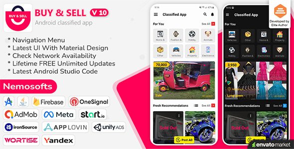 Buy and Sell Android Classified App源码下载