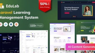 Edulab LMS v1.3 - Laravel Learning Management System with Tailwind CSS