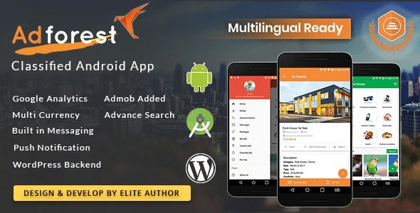 AdForest (v4.0.9) Classified Native Android App