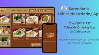 Karenderia Tableside Ordering v1.0