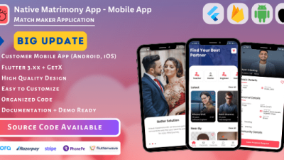 Native Matrimony App 源码下载