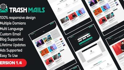 Trash Mails (v2.0) Temporary Email Address System [Activated]