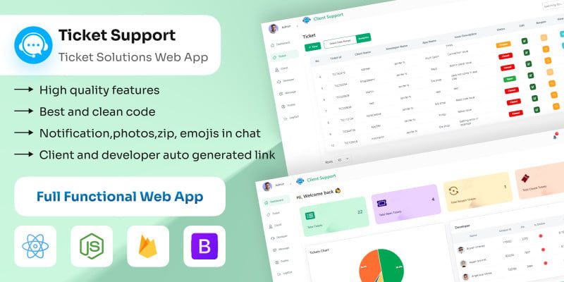 Ticket Support源码下载