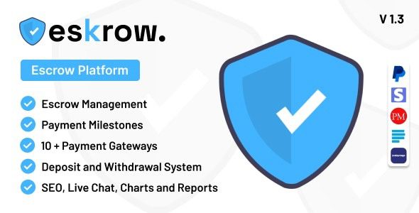 Eskrow v2.0 Secure Escrow Platform