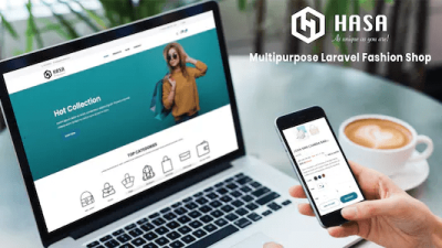 HASA v1.44.3 Laravel Multipurpose Multi-language Fashion Shop