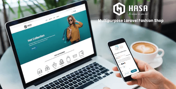 HASA v1.44.3 Laravel Multipurpose Multi-language Fashion Shop