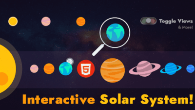 Interactive 3D Solar System源码下载