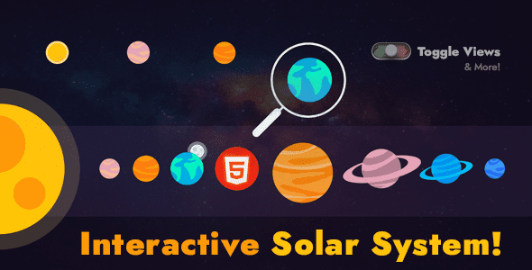 Interactive 3D Solar System源码下载