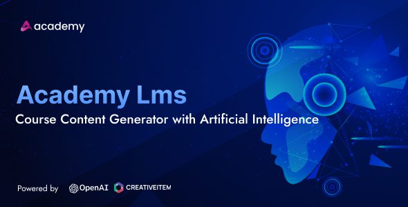 Academy Lms Course Content AI Generator Addon源码下载