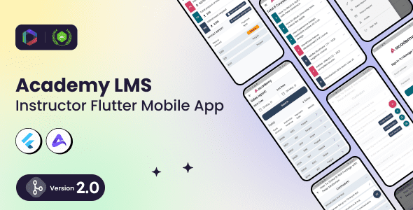 Academy Lms Instructor Flutter Mobile App源码下载
