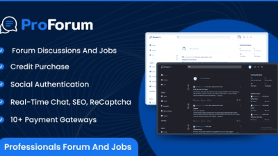 ProForum (v1.3.0) Professionals Forum and Jobs
