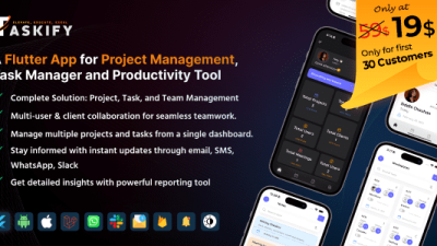 Taskify Flutter App源码下载