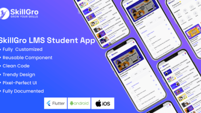 SkillGro LMS Student App 源码下载