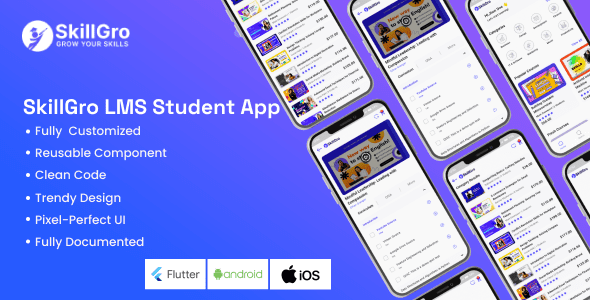 SkillGro LMS Student App 源码下载