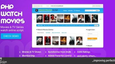 PHP Watch Movies Script v2.9