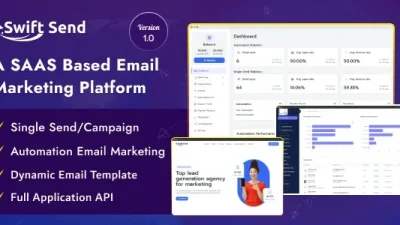 Swift Send v2.6 A SAAS Based Email Marketing Platform