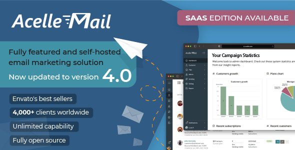 AcelleMail Email Marketing v4.1.5-p22
