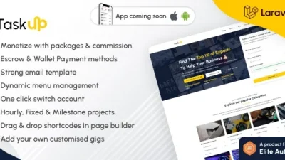 Taskup (v2.4) A Freelance and Service Finder Marketplace