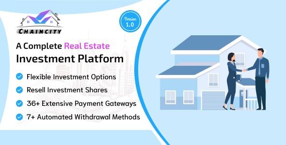 ChainCity v2.0 A Complete Real Estate Investment Platform [Activated]
