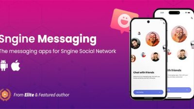 Sngine Messaging Apps for Android & iOS源码下载