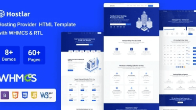 Hostlar HTML模板下载