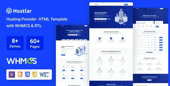 Hostlar HTML模板下载