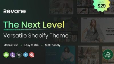 Revone v1.0.0 - Next Level Versatile Shopify Theme