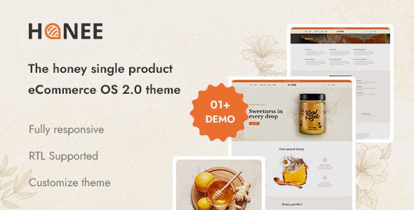 Honee shopify主题下载