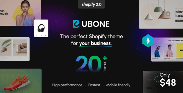 UBONE shopfiy主题下载