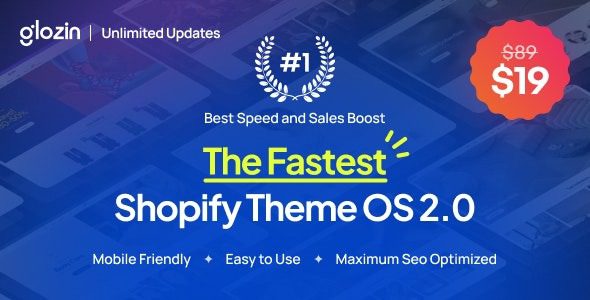 Glozin (v2.5.0) Multipurpose Shopify Theme OS 2.0
