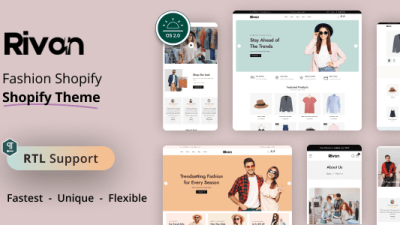 Rivon shopify主题下载