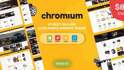 Chromium v5.0 — Auto Parts Shop Shopify Theme