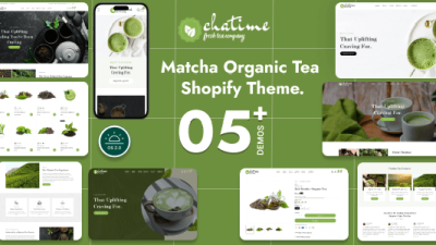 Chatime shopify主题下载