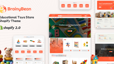 Brainybean shopfiy主题下载