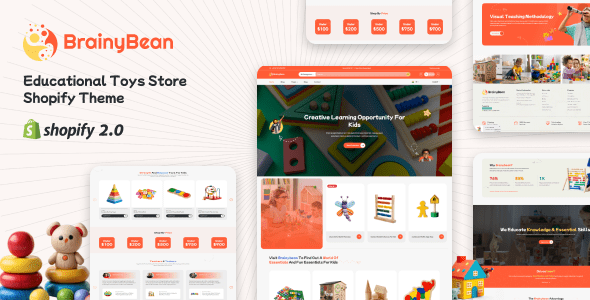 Brainybean shopfiy主题下载