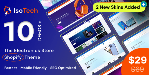 Isotech shopify主题下载