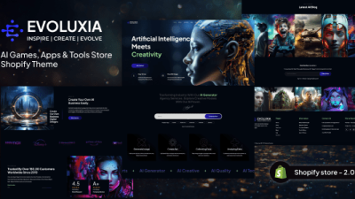 Evoluxia shopify主题下载