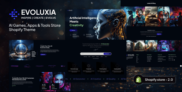 Evoluxia shopify主题下载